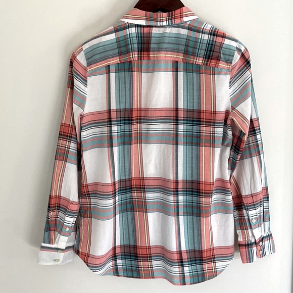 Talbots Women Plaid Button Down - Picture 3 of 5